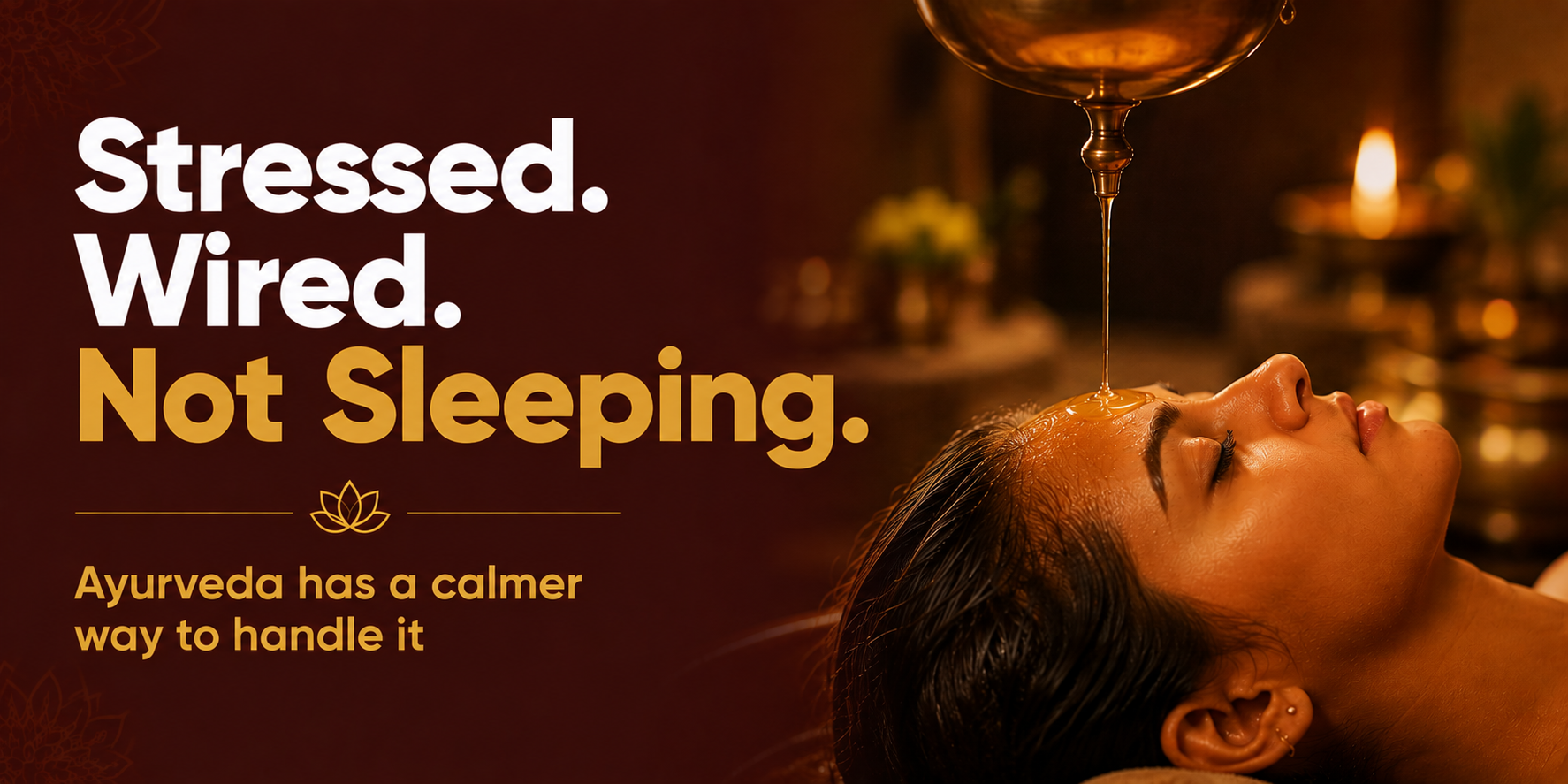 Ayurvedic treatment for stress and anxiety at Herbal Hills Wellness Center