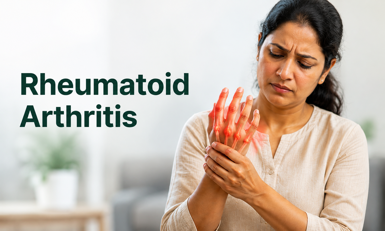 Ayurvedic treatment for rheumatoid arthritis (Amavata) inflamed joints at Herbal Hills Wellness Center Mumbai