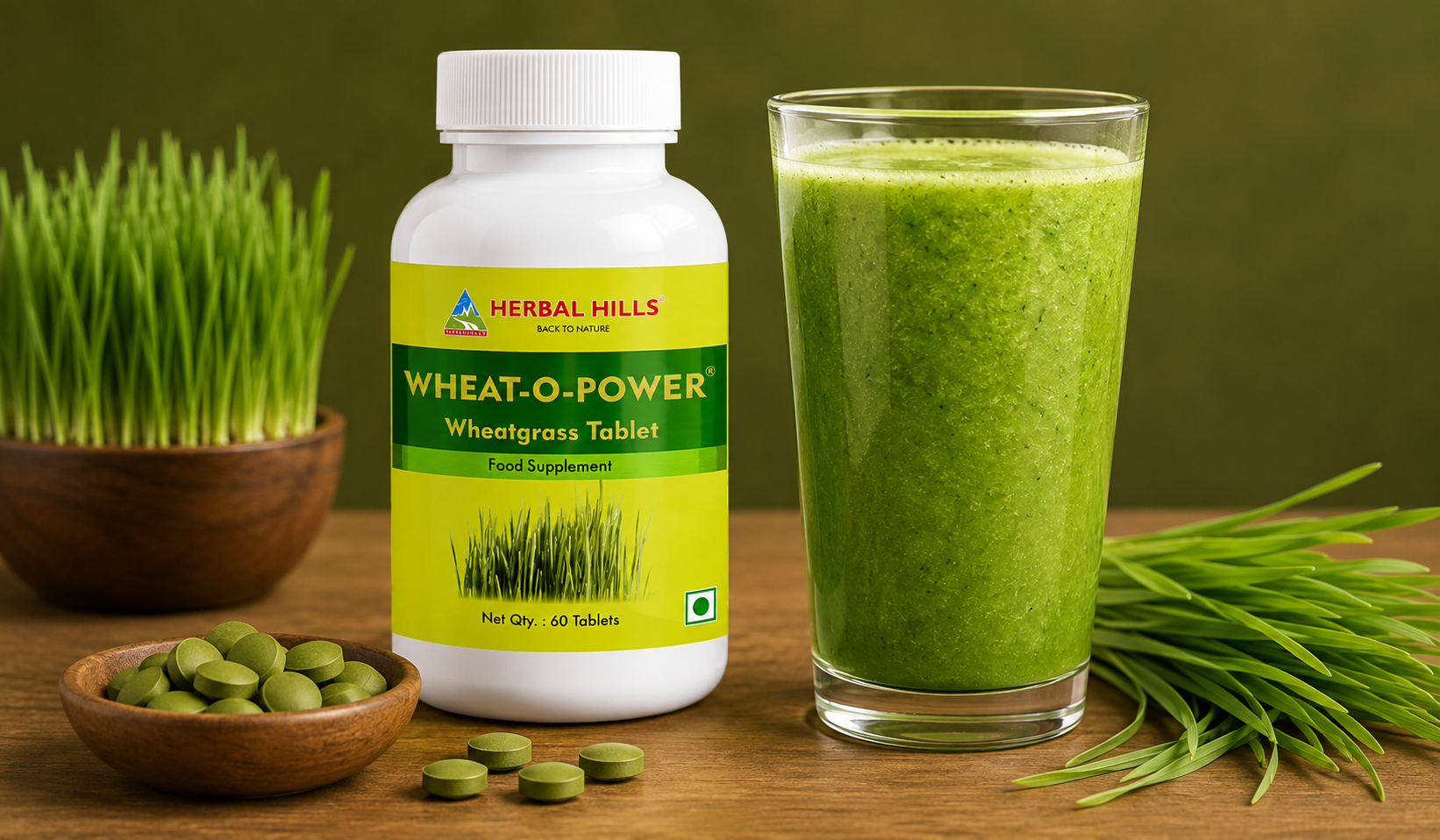 Herbal Hills green food supplements