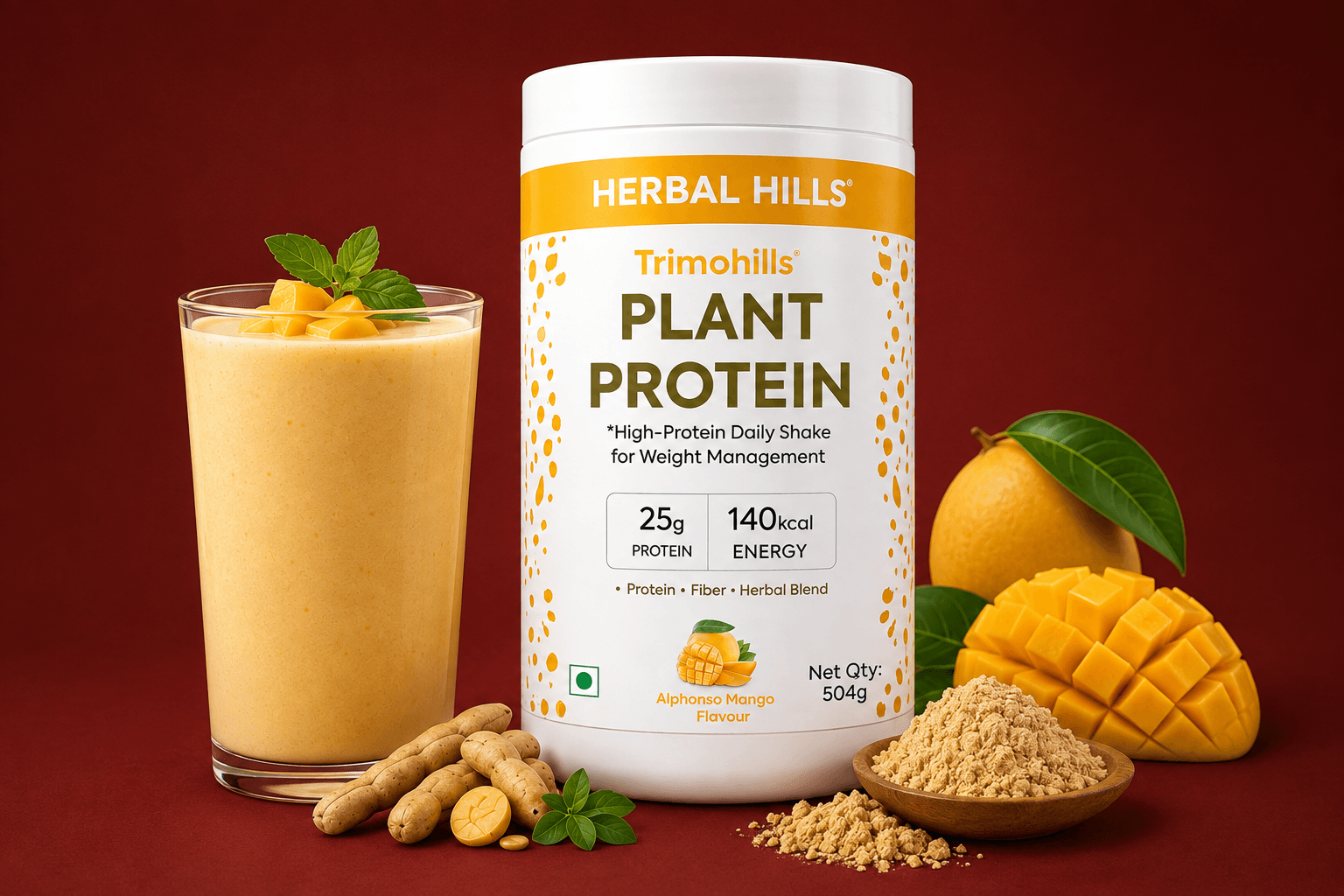 Herbal Hills plant-based protein supplement