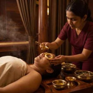 Netra Tarpana eye therapy at Herbal Hills